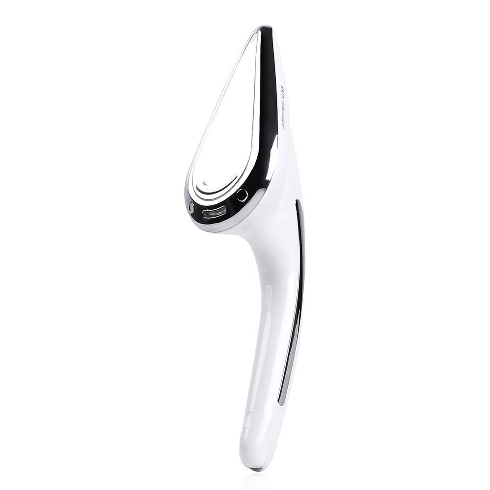 Anti-Wrinkle White Plastic Neck Massager