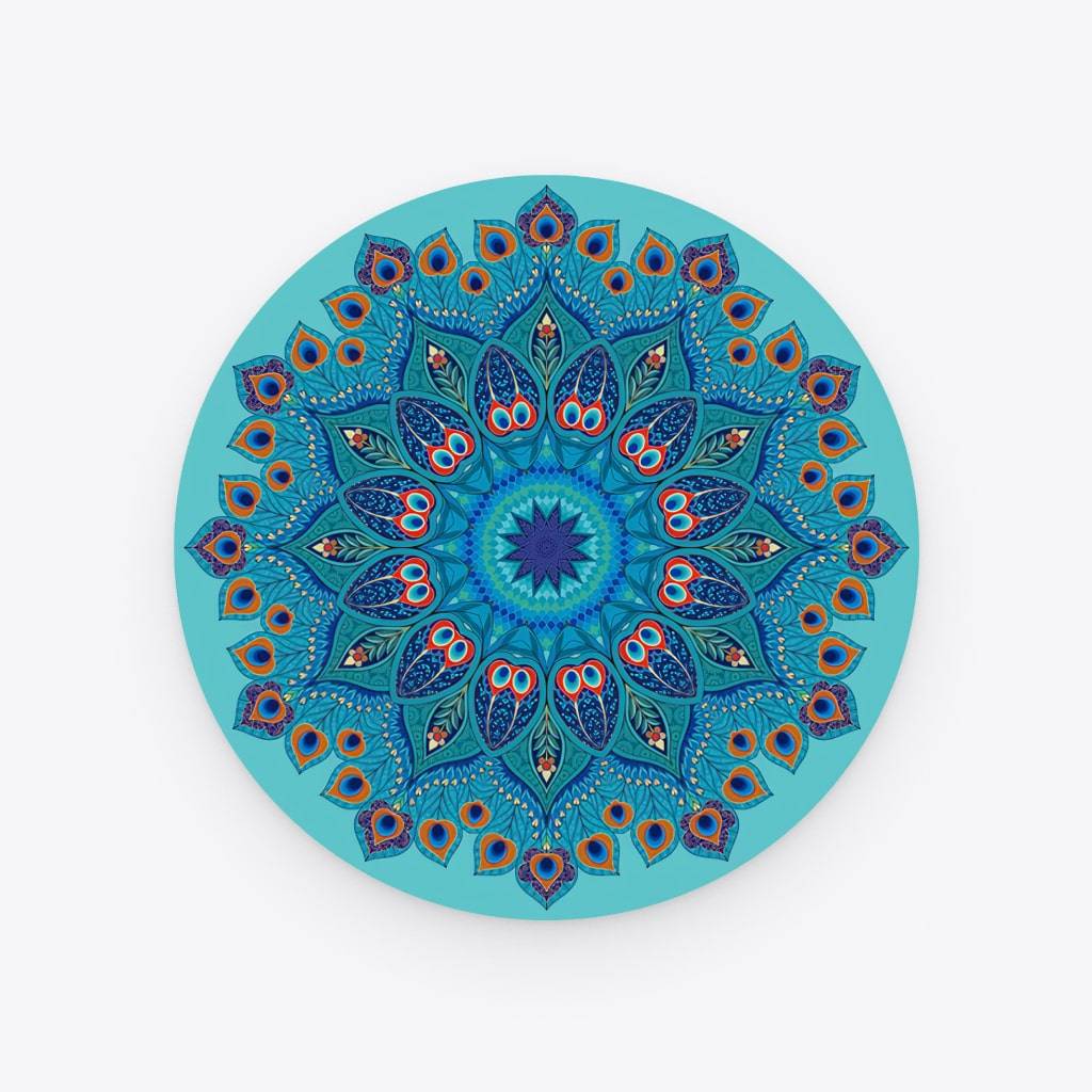 Round Suede Yoga Mat US Only